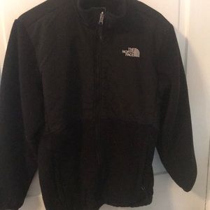 Black Zip Up Northface. Girls size XL